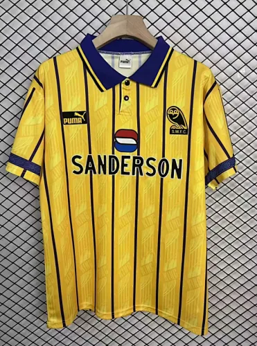 Camisa de jogo fora do Sheffield Wednesday, época 1994/95, estilo retro