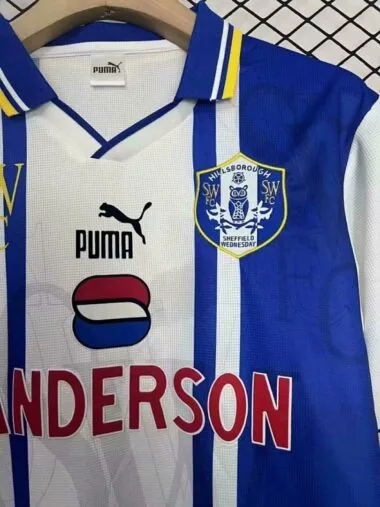 Retro Sheffield Wednesday 1997 Home jersey