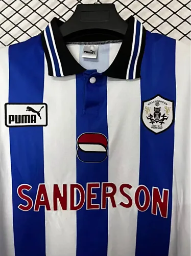 Camisa de jogo em casa retro do Sheffield Wednesday de 1998