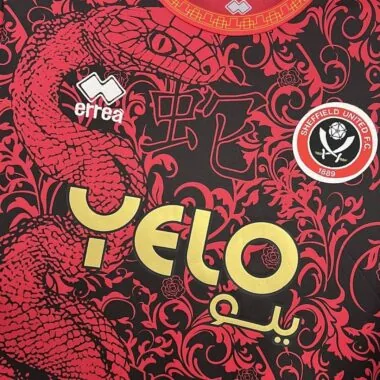 Camisa de Ano Novo do Sheffield United 24-25