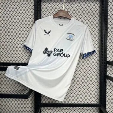 Camisa de jogo em casa do Preston North End F.C. 24-25, tamanhos S-XXL