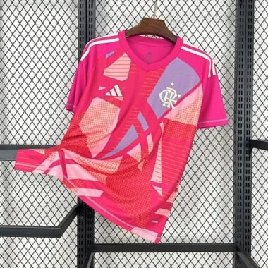 25-26 Flamengo pink goalkeeper jersey