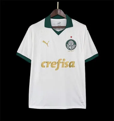 24-25 Palmeiras away white jersey