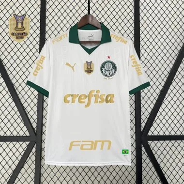 Maglia bianca da trasferta del Palmeiras 24-25