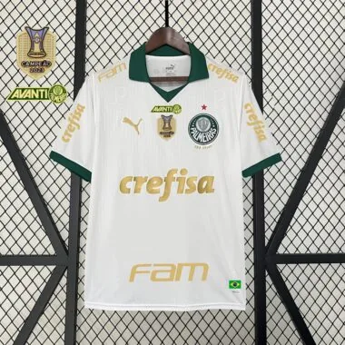 Maglia bianca da trasferta del Palmeiras 24-25