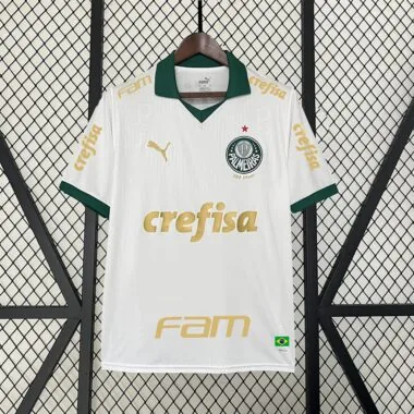 Maglia bianca da trasferta del Palmeiras 24-25