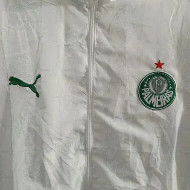 25-26 Palmeiras white windbreaker