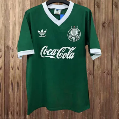 89-91 Palmeiras home green retro jersey
