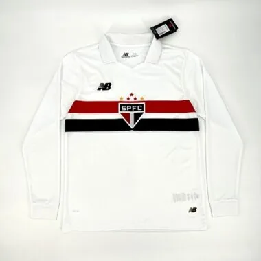 24-25 Sao Paulo home long sleeve jersey