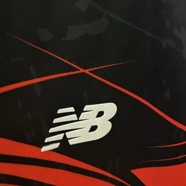25-26 Sao Paulo red and black training jersey