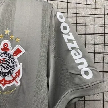 Camiseta retro gris de los Corinthians de 2010