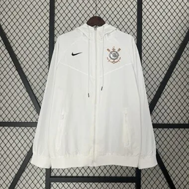 Giacca a vento 24/25 Corinthians, bianca, taglie S-XXL