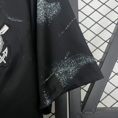 25-26 Corinthians black training jersey