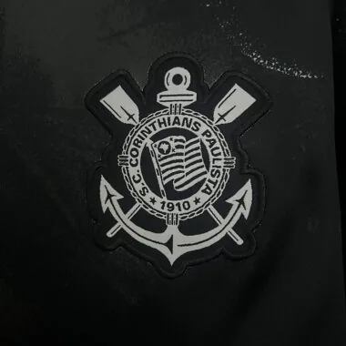 25-26 Corinthians black training jersey