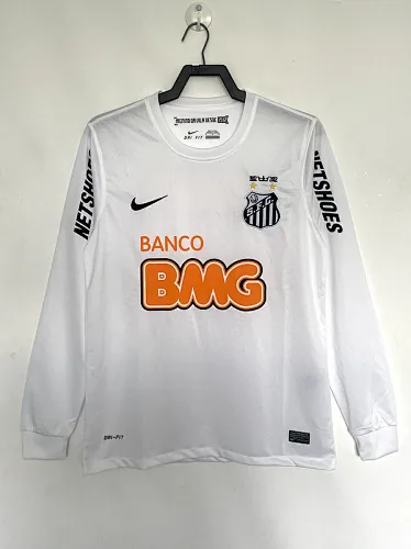 12-13 Santos home long sleeve retro jersey