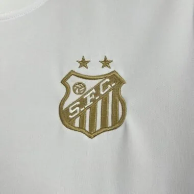 25-26 Santos Pele 1.000 GOLS White Jersey