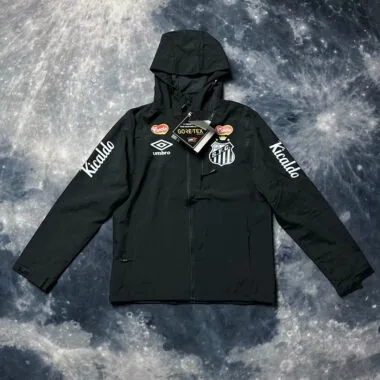 25-26 Santos black windbreaker