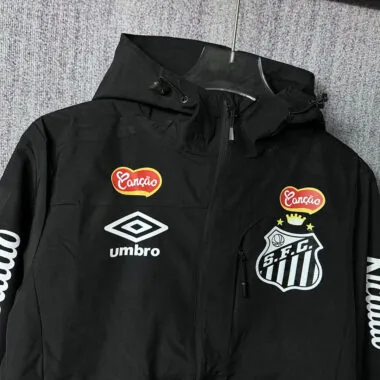 25-26 Santos black windbreaker