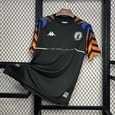 24-25 Vasco Da Gama Kappa Warm-up Black Jersey S-XXL