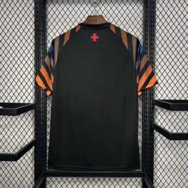 24-25 Vasco Da Gama Kappa Warm-up Black Jersey (S-XXL)