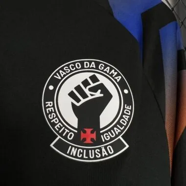 24-25 Vasco Da Gama Kappa Warm-up Black Jersey (S-XXL)