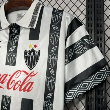 Camisa retro de jogo em casa do Atlético Mineiro de 1995