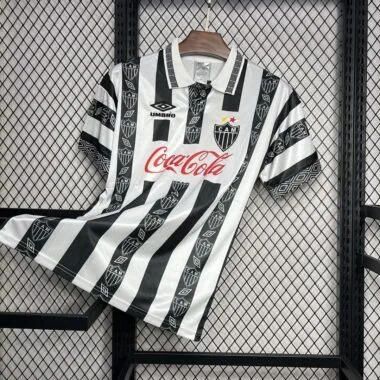 Camisa retro de jogo em casa do Atlético Mineiro de 1995