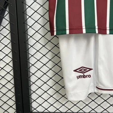 25-26 Fluminense home kid kit (Size 16-28)