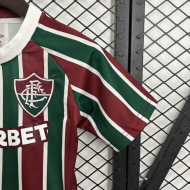 25-26 Fluminense home kid kit (Size 16-28)