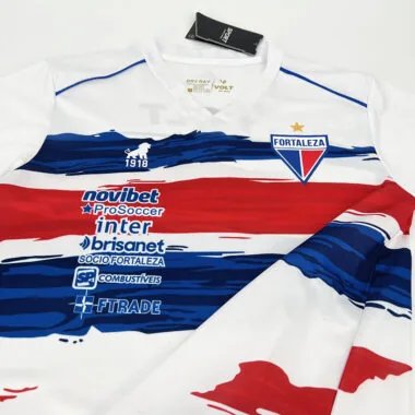24-25 Fortaleza white and blue Jersey