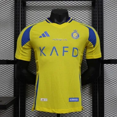 24-25 Al-Nassr home player version soccer jersey