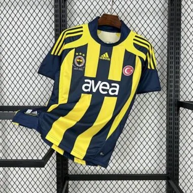 07-08 Fenerbahce home retro jersey