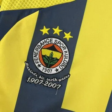 07-08 Fenerbahce home retro jersey