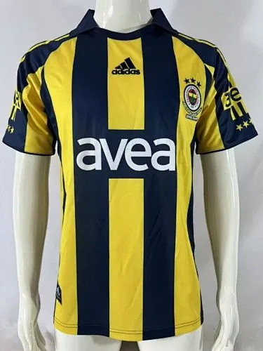08-09 Fenerbahce home retro jersey