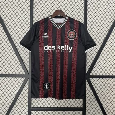 24-25 Bohemian F.C. home jersey size S-2XL