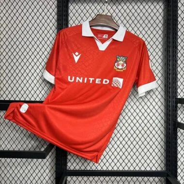 24-25 Wrexham Home Jersey (S-XXL)