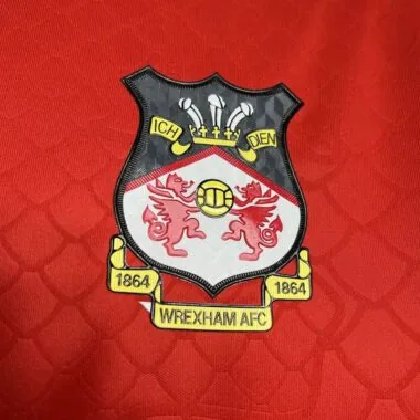 24-25 Wrexham Home Jersey (S-XXL)