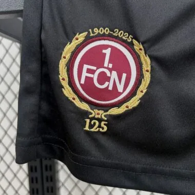 25-26 FC Nürnberg 125th kid kit with sponsor
