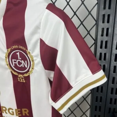 25-26 FC Nürnberg 125th kid kit with sponsor
