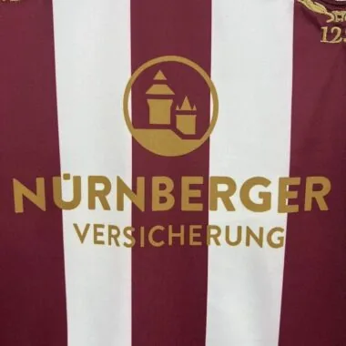 25-26 FC Nürnberg 125th kid kit with sponsor