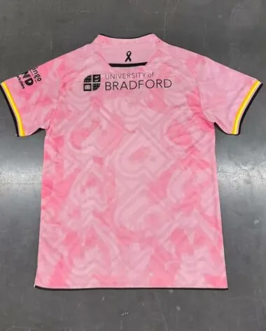 25-26 Bradford City third pink Jersey (S-2XL)