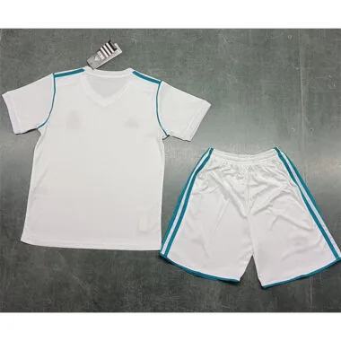 17-18 Real Madrid home retro kid kit