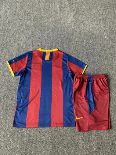 10-11 Barcelona retro thuisset voor kinderen