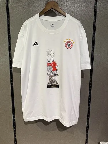 Camisola de algodão Bayern 2026, tamanhos S-XXL