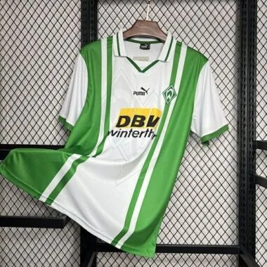 1996 1997 Camisola retro de jogo em casa do SV Werder Bremen