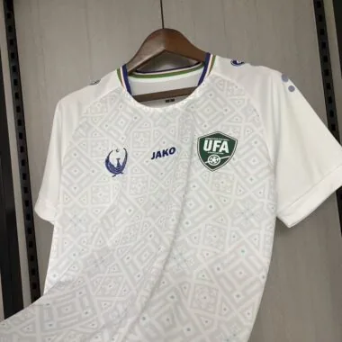 Uzbekistan 2026 World Cup White Jersey (S-XXL)