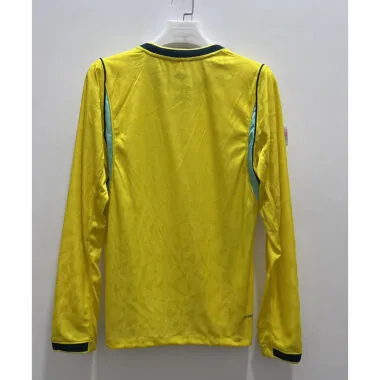 Mens Brazil 2026 World Cup Home Long Sleeve Jersey (S-4XL)