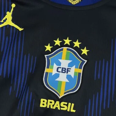 Mens Brazil 2026 World Cup Away Long Sleeve Jersey (S-4XL)