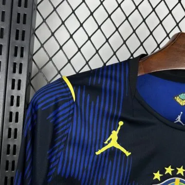 Mens Brazil 2026 World Cup Away Long Sleeve Jersey (S-4XL)