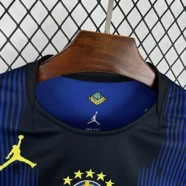 Mens Brazil 2026 World Cup Away Long Sleeve Jersey (S-4XL)